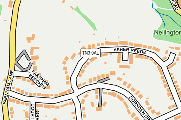 TN3 0AL map - OS OpenMap – Local (Ordnance Survey) TN3 0AL map - OS OpenMap – Local (Ordnance Survey)