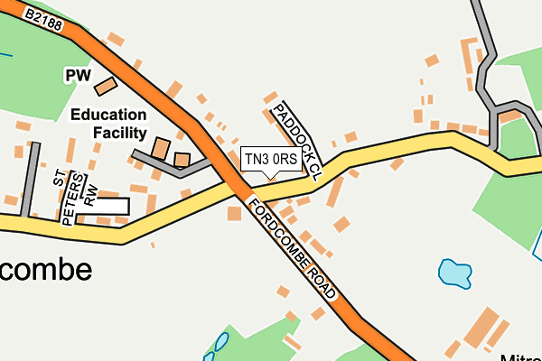 TN3 0RS map - OS OpenMap – Local (Ordnance Survey) TN3 0RS map - OS OpenMap – Local (Ordnance Survey)