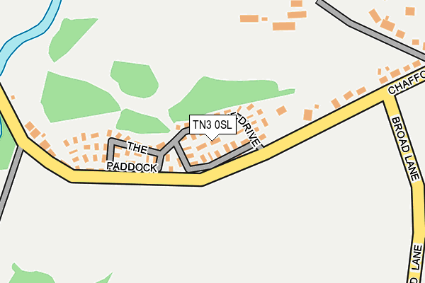 TN3 0SL map - OS OpenMap – Local (Ordnance Survey) TN3 0SL map - OS OpenMap – Local (Ordnance Survey)