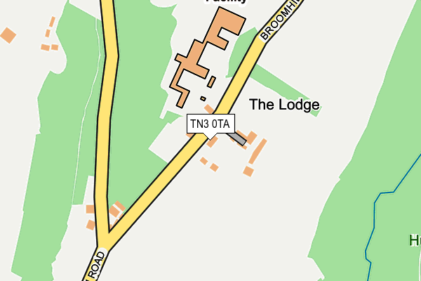 TN3 0TA map - OS OpenMap – Local (Ordnance Survey) TN3 0TA map - OS OpenMap – Local (Ordnance Survey)