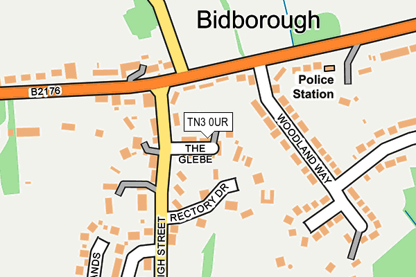 TN3 0UR map - OS OpenMap – Local (Ordnance Survey) TN3 0UR map - OS OpenMap – Local (Ordnance Survey)