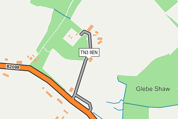 TN3 9EN map - OS OpenMap – Local (Ordnance Survey) TN3 9EN map - OS OpenMap – Local (Ordnance Survey)