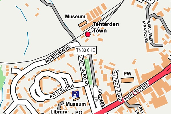 TN30 6HE map - OS OpenMap – Local (Ordnance Survey) TN30 6HE map - OS OpenMap – Local (Ordnance Survey)