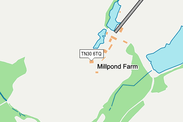 TN30 6TQ map - OS OpenMap – Local (Ordnance Survey)