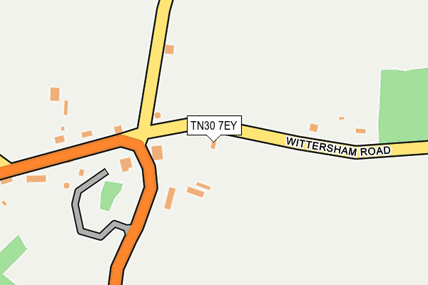 TN30 7EY map - OS OpenMap – Local (Ordnance Survey) TN30 7EY map - OS OpenMap – Local (Ordnance Survey)