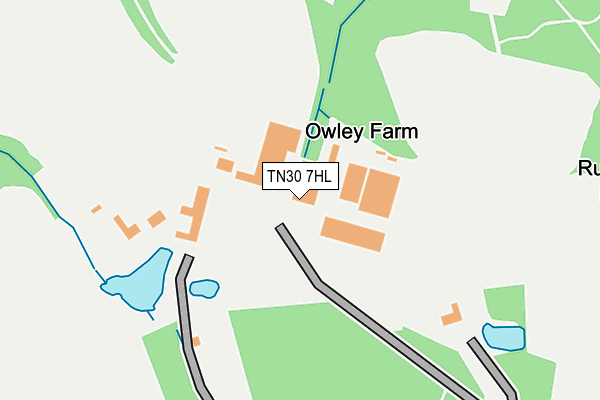 TN30 7HL map - OS OpenMap – Local (Ordnance Survey) TN30 7HL map - OS OpenMap – Local (Ordnance Survey)