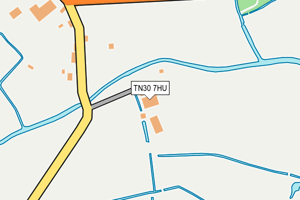 TN30 7HU map - OS OpenMap – Local (Ordnance Survey) TN30 7HU map - OS OpenMap – Local (Ordnance Survey)