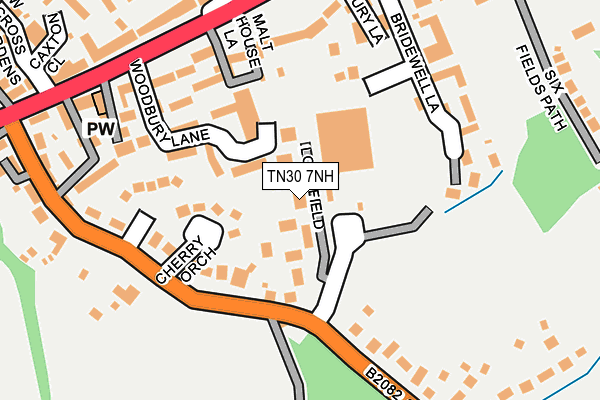 TN30 7NH map - OS OpenMap – Local (Ordnance Survey) TN30 7NH map - OS OpenMap – Local (Ordnance Survey)