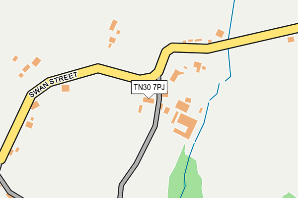 TN30 7PJ map - OS OpenMap – Local (Ordnance Survey) TN30 7PJ map - OS OpenMap – Local (Ordnance Survey)