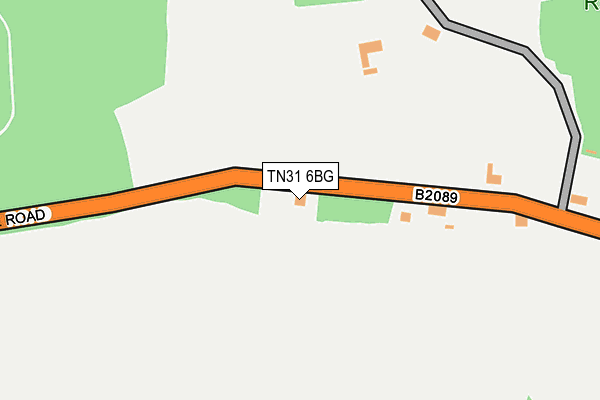 TN31 6BG map - OS OpenMap – Local (Ordnance Survey) TN31 6BG map - OS OpenMap – Local (Ordnance Survey)