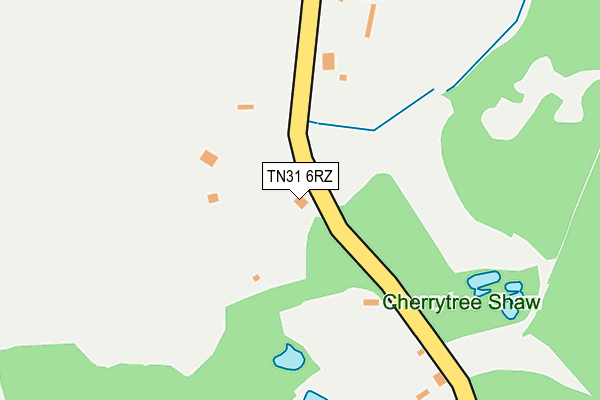 TN31 6RZ map - OS OpenMap – Local (Ordnance Survey) TN31 6RZ map - OS OpenMap – Local (Ordnance Survey)