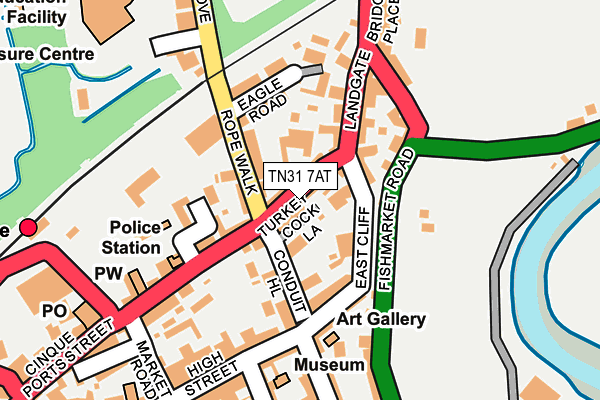 TN31 7AT map - OS OpenMap – Local (Ordnance Survey) TN31 7AT map - OS OpenMap – Local (Ordnance Survey)