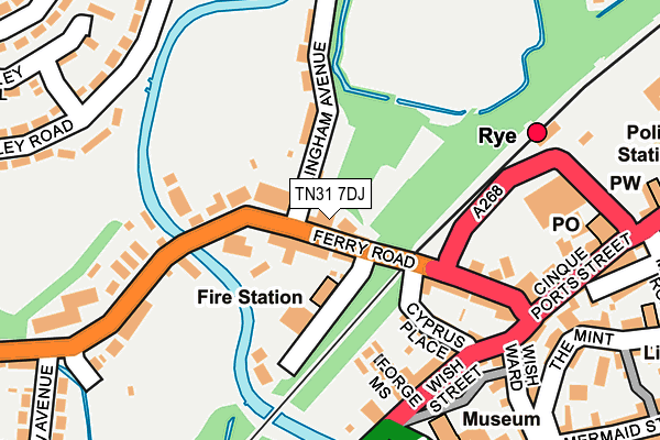 TN31 7DJ map - OS OpenMap – Local (Ordnance Survey) TN31 7DJ map - OS OpenMap – Local (Ordnance Survey)