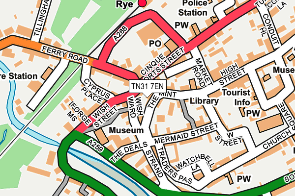TN31 7EN map - OS OpenMap – Local (Ordnance Survey) TN31 7EN map - OS OpenMap – Local (Ordnance Survey)