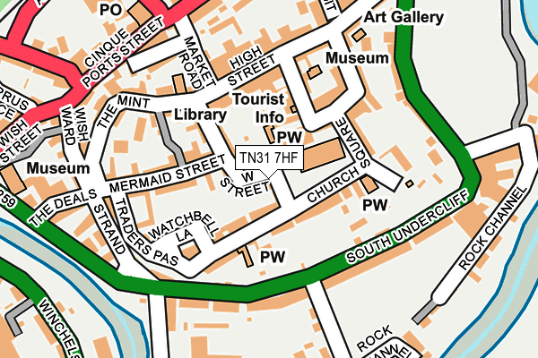 TN31 7HF map - OS OpenMap – Local (Ordnance Survey) TN31 7HF map - OS OpenMap – Local (Ordnance Survey)
