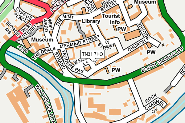TN31 7HQ map - OS OpenMap – Local (Ordnance Survey) TN31 7HQ map - OS OpenMap – Local (Ordnance Survey)