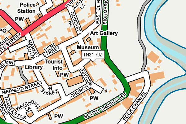 TN31 7JZ map - OS OpenMap – Local (Ordnance Survey) TN31 7JZ map - OS OpenMap – Local (Ordnance Survey)