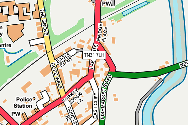 TN31 7LH map - OS OpenMap – Local (Ordnance Survey) TN31 7LH map - OS OpenMap – Local (Ordnance Survey)