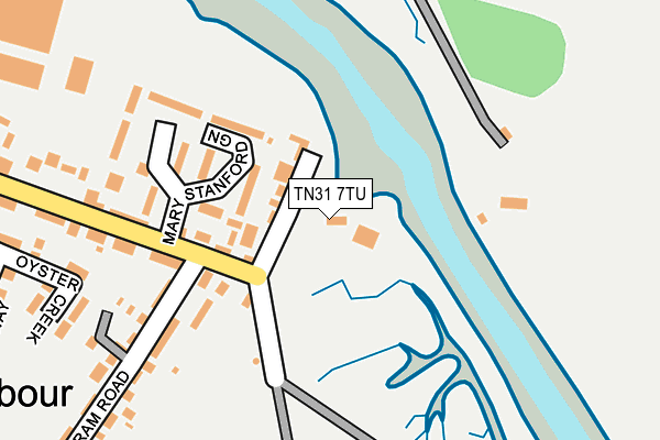 TN31 7TU map - OS OpenMap – Local (Ordnance Survey) TN31 7TU map - OS OpenMap – Local (Ordnance Survey)