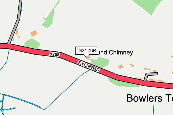 TN31 7UR map - OS OpenMap – Local (Ordnance Survey) TN31 7UR map - OS OpenMap – Local (Ordnance Survey)