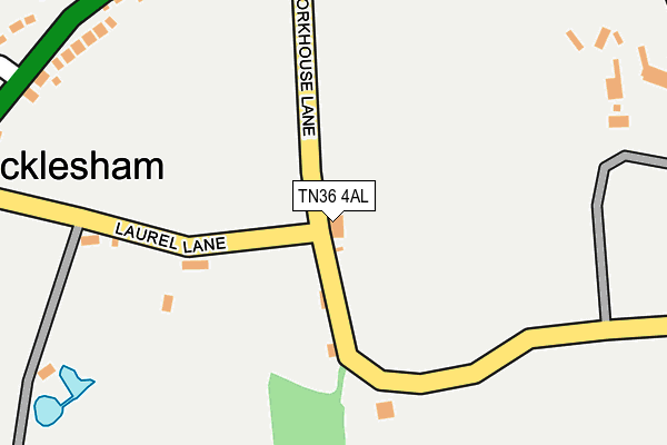 TN36 4AL map - OS OpenMap – Local (Ordnance Survey) TN36 4AL map - OS OpenMap – Local (Ordnance Survey)