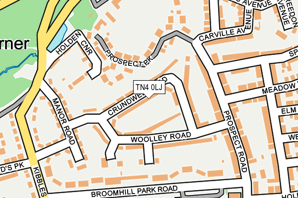 TN4 0LJ map - OS OpenMap – Local (Ordnance Survey) TN4 0LJ map - OS OpenMap – Local (Ordnance Survey)