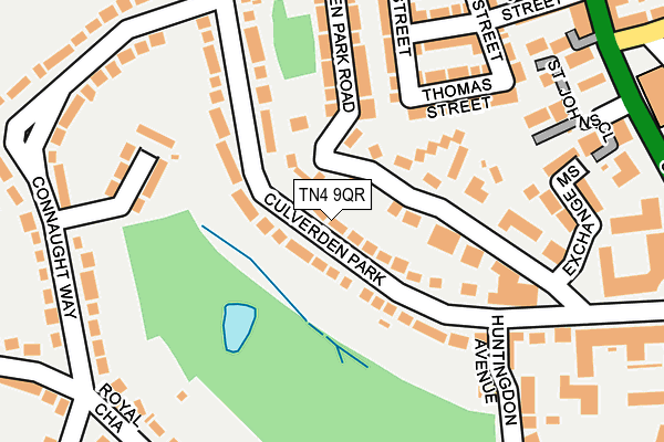 TN4 9QR map - OS OpenMap – Local (Ordnance Survey) TN4 9QR map - OS OpenMap – Local (Ordnance Survey)