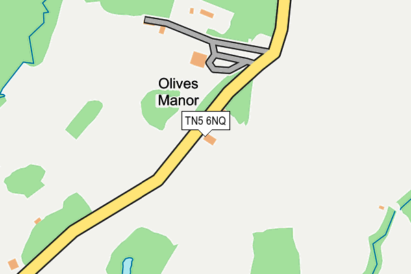 TN5 6NQ map - OS OpenMap – Local (Ordnance Survey) TN5 6NQ map - OS OpenMap – Local (Ordnance Survey)