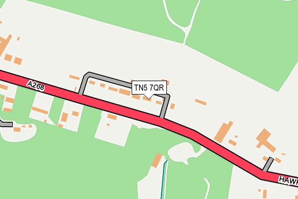 TN5 7QR map - OS OpenMap – Local (Ordnance Survey)