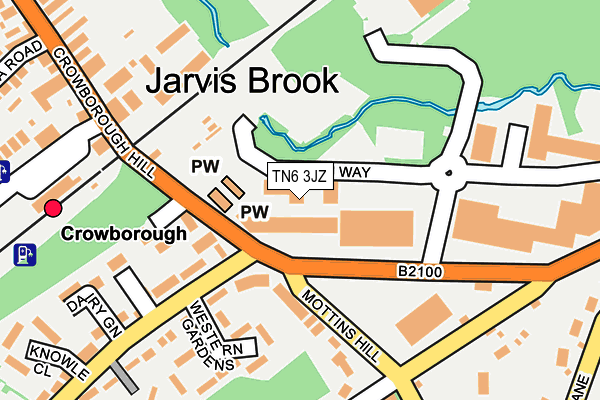 TN6 3JZ map - OS OpenMap – Local (Ordnance Survey) TN6 3JZ map - OS OpenMap – Local (Ordnance Survey)