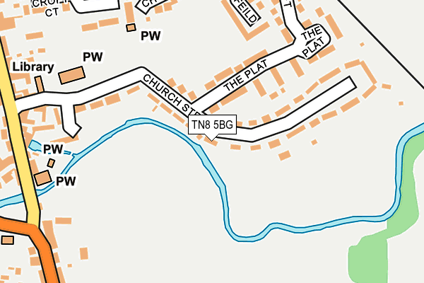 TN8 5BG map - OS OpenMap – Local (Ordnance Survey) TN8 5BG map - OS OpenMap – Local (Ordnance Survey)