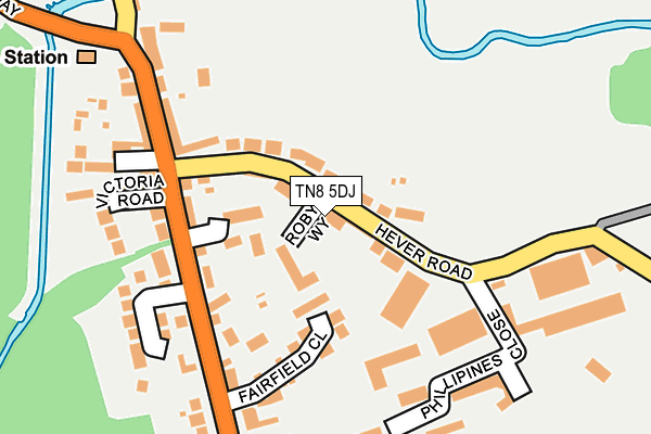 TN8 5DJ map - OS OpenMap – Local (Ordnance Survey) TN8 5DJ map - OS OpenMap – Local (Ordnance Survey)