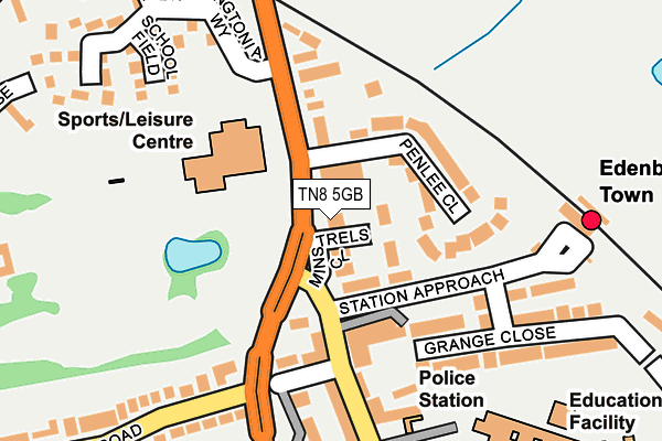 TN8 5GB map - OS OpenMap – Local (Ordnance Survey) TN8 5GB map - OS OpenMap – Local (Ordnance Survey)