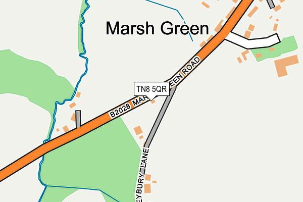 TN8 5QR map - OS OpenMap – Local (Ordnance Survey) TN8 5QR map - OS OpenMap – Local (Ordnance Survey)