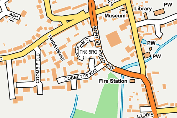TN8 5RQ map - OS OpenMap – Local (Ordnance Survey) TN8 5RQ map - OS OpenMap – Local (Ordnance Survey)