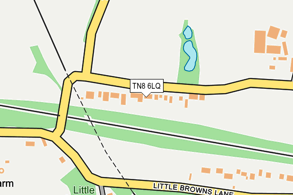 TN8 6LQ map - OS OpenMap – Local (Ordnance Survey) TN8 6LQ map - OS OpenMap – Local (Ordnance Survey)
