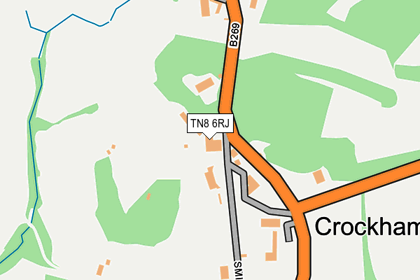 TN8 6RJ map - OS OpenMap – Local (Ordnance Survey) TN8 6RJ map - OS OpenMap – Local (Ordnance Survey)