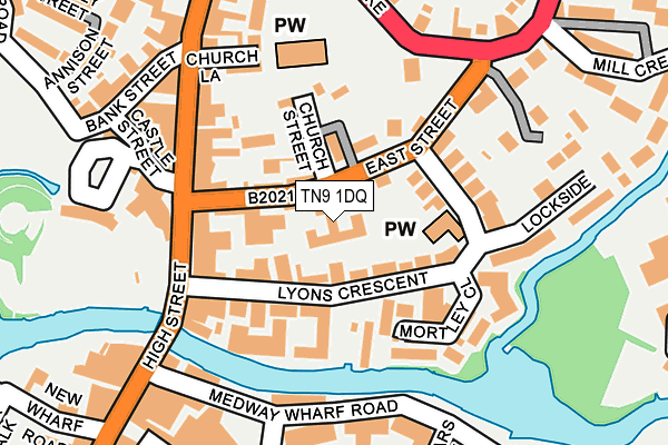 TN9 1DQ map - OS OpenMap – Local (Ordnance Survey) TN9 1DQ map - OS OpenMap – Local (Ordnance Survey)