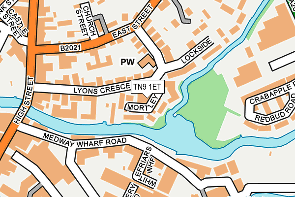 TN9 1ET map - OS OpenMap – Local (Ordnance Survey) TN9 1ET map - OS OpenMap – Local (Ordnance Survey)