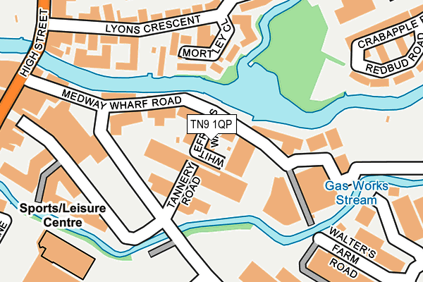 TN9 1QP map - OS OpenMap – Local (Ordnance Survey) TN9 1QP map - OS OpenMap – Local (Ordnance Survey)