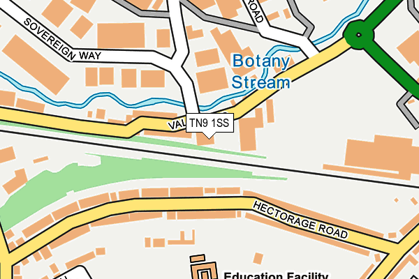 TN9 1SS map - OS OpenMap – Local (Ordnance Survey) TN9 1SS map - OS OpenMap – Local (Ordnance Survey)