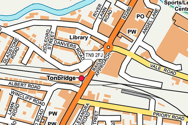 TN9 2FJ map - OS OpenMap – Local (Ordnance Survey) TN9 2FJ map - OS OpenMap – Local (Ordnance Survey)
