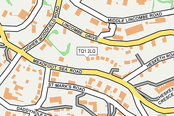 TQ1 2LQ map - OS OpenMap – Local (Ordnance Survey) TQ1 2LQ map - OS OpenMap – Local (Ordnance Survey)