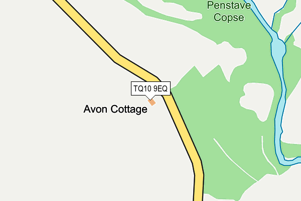 TQ10 9EQ map - OS OpenMap – Local (Ordnance Survey)