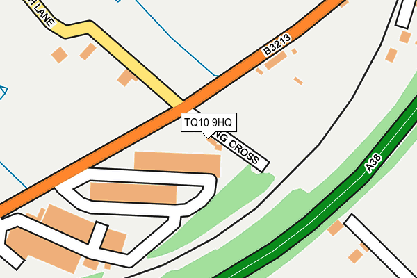 TQ10 9HQ map - OS OpenMap – Local (Ordnance Survey) TQ10 9HQ map - OS OpenMap – Local (Ordnance Survey)