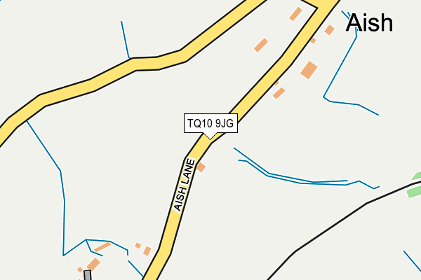 TQ10 9JG map - OS OpenMap – Local (Ordnance Survey) TQ10 9JG map - OS OpenMap – Local (Ordnance Survey)