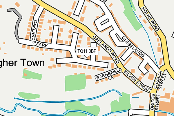 TQ11 0BP map - OS OpenMap – Local (Ordnance Survey) TQ11 0BP map - OS OpenMap – Local (Ordnance Survey)