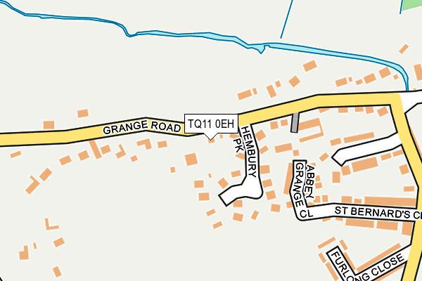 TQ11 0EH map - OS OpenMap – Local (Ordnance Survey) TQ11 0EH map - OS OpenMap – Local (Ordnance Survey)