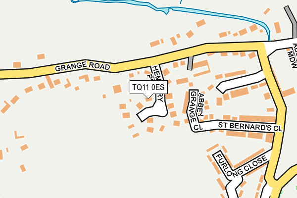 TQ11 0ES map - OS OpenMap – Local (Ordnance Survey) TQ11 0ES map - OS OpenMap – Local (Ordnance Survey)