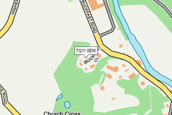 TQ11 0EW map - OS OpenMap – Local (Ordnance Survey) TQ11 0EW map - OS OpenMap – Local (Ordnance Survey)